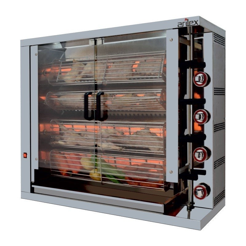 Arilex asador de pollos 4ASG 4 espadas incluidas - vista 2