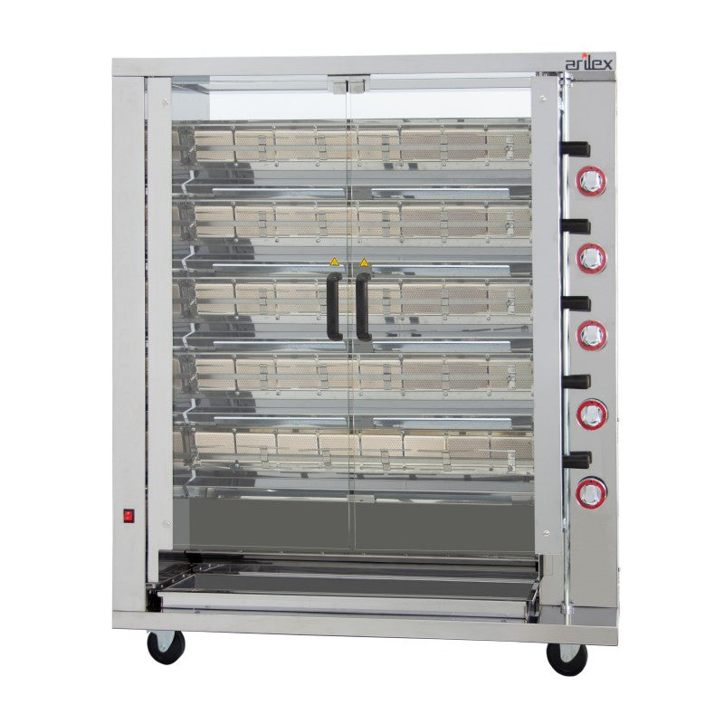 Arilex Asador de Pollos a Gas 5 Espadas Incluidas 5ASG - vista principal