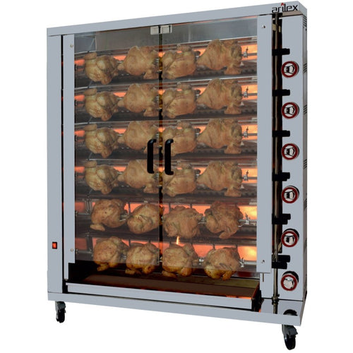 Arilex asador de pollos 6ASG - vista 2