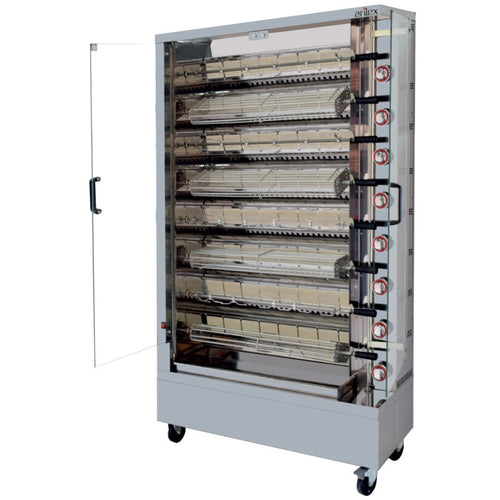 Arilex Asador de Pollos a Gas 8 Espadas Incluidas con Peana 8ASGP - vista principal