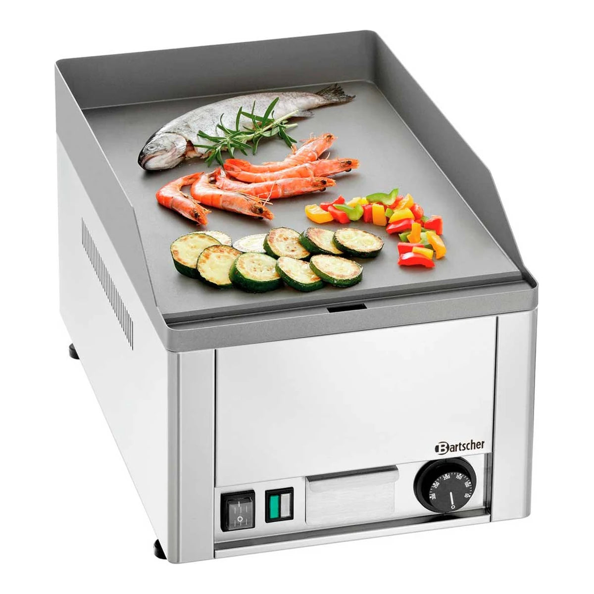 Bartscher Plancha Fry Top de Acero Placa Lisa GDP 320E-G — vista 2