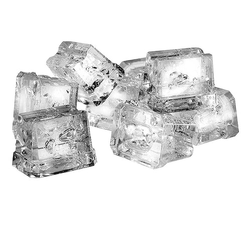 Brema máquina de hielo CB 184 para hostelería. Detalle del tipo de hielo.