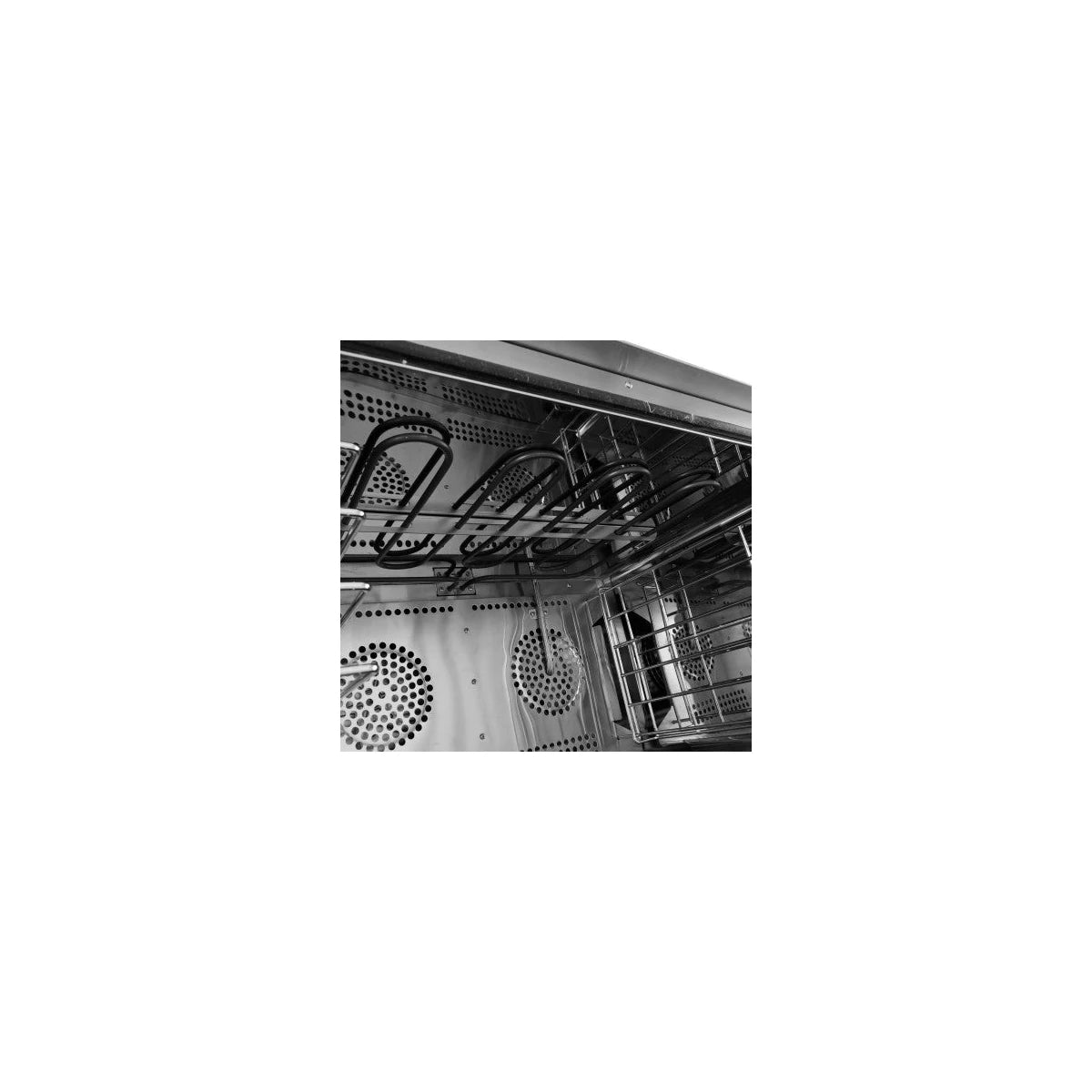 Clima Hostelería Horno Eléctrico de Convección con Vapor y Grill 4 Bandejas 600x400 mm CO-8F - vista 12