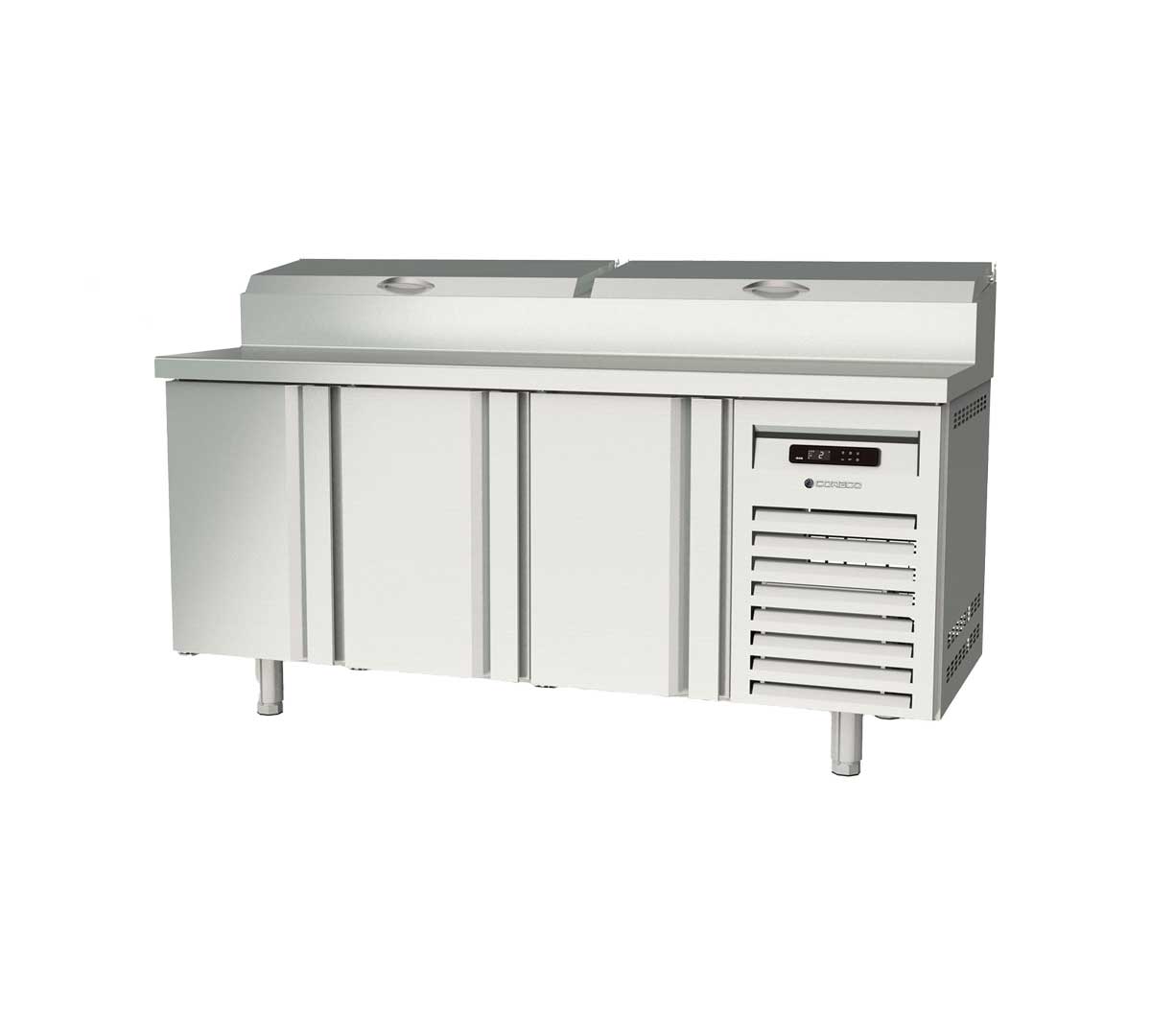 Saladette refrigerada profesional Coreco.