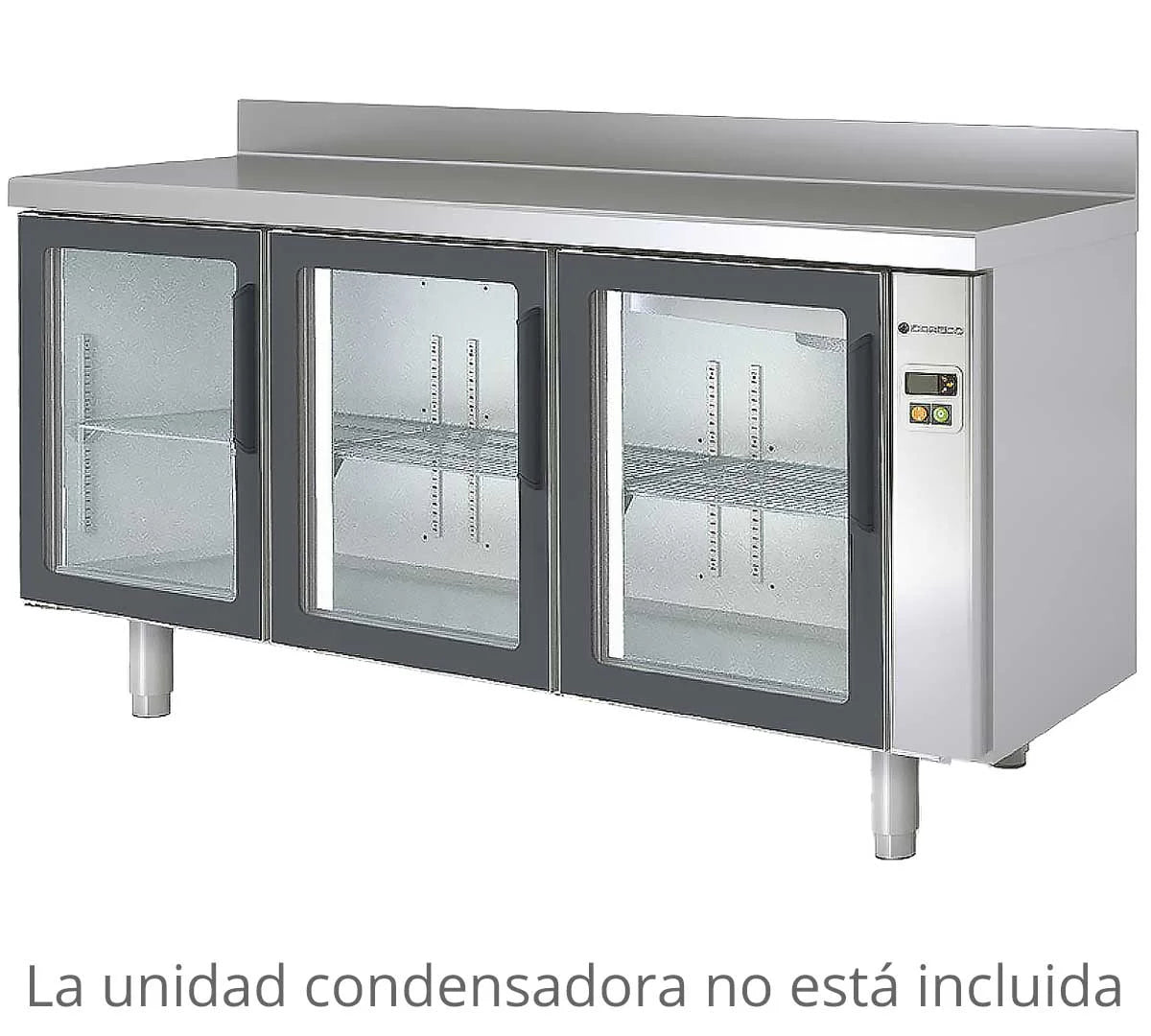 Coreco Mesa Refrigerada Gama 600 Snack Pre-Instalación MRSPV – 02