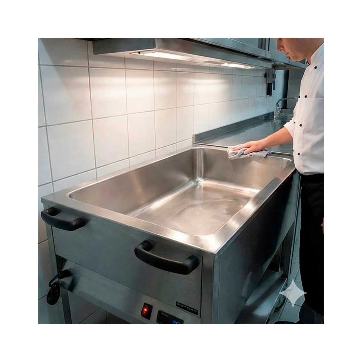 Distform Carro Baño María - uso e instalación en cocina profesional