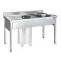 Distform Fregadero Gama 600 con Cubeta y Aro - vista general