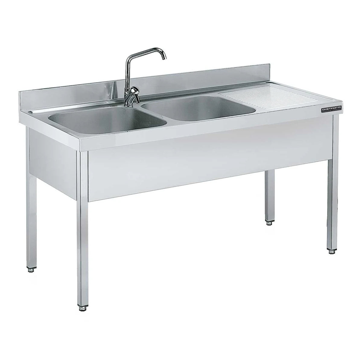 Distform Fregadero Gama 700 con Bastidor sin Estante - vista general