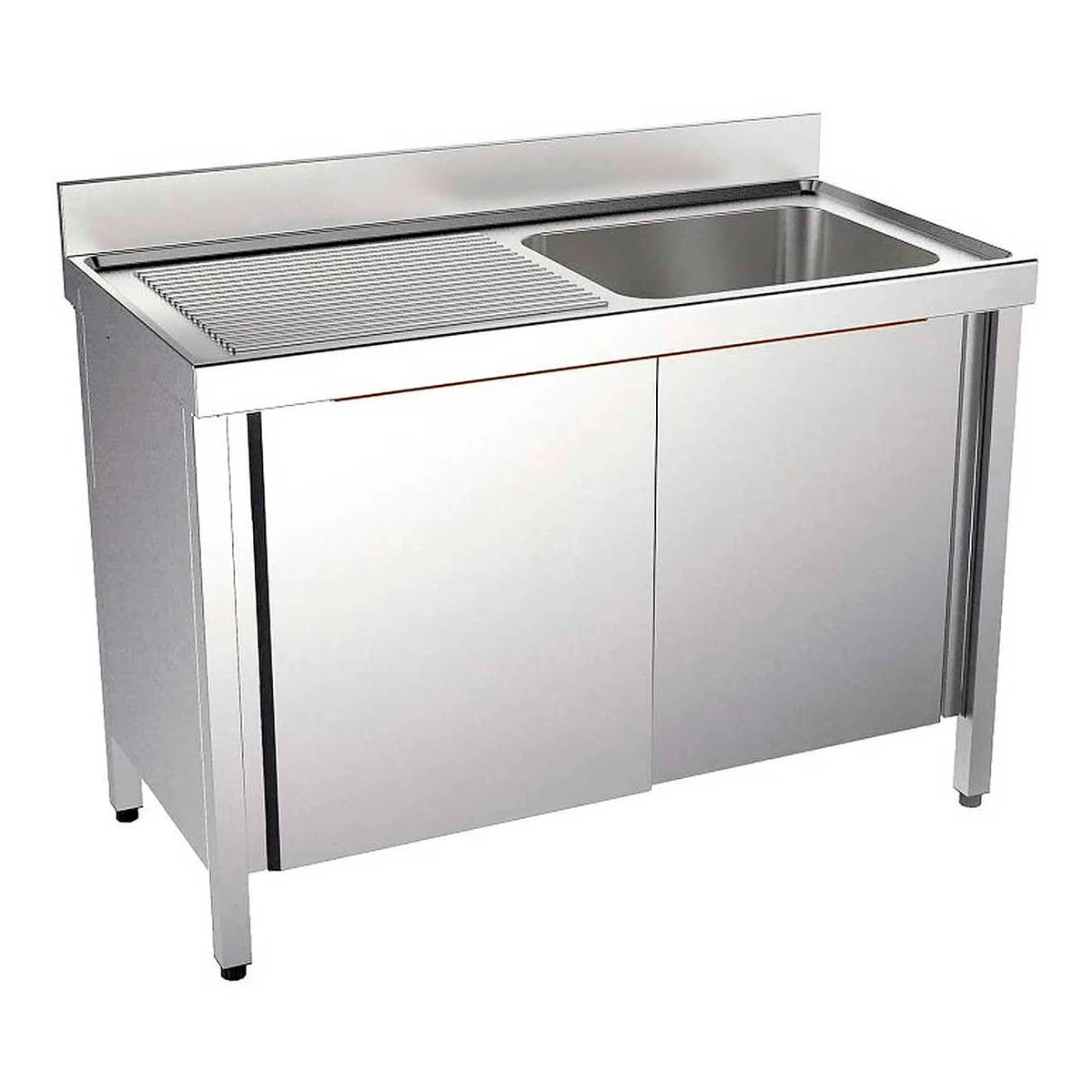 Distform Fregadero Gama 700 con Bastidor y Puertas - vista general