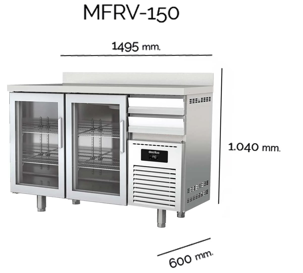 Docriluc Mesa Refrigerada Solare MFRV – 02