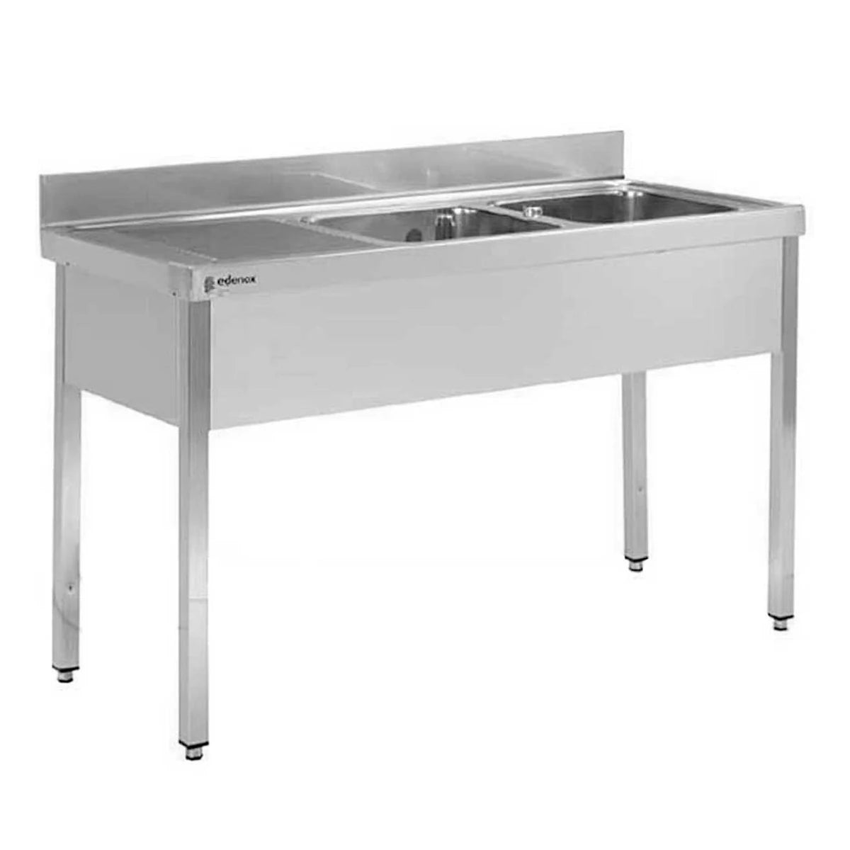Edenox Fregadero Gama 600 con Bastidor sin Estante - vista general