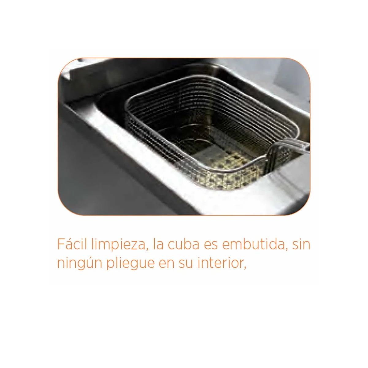 Edenox Freidora de Inducción TF 82 Doble - vista 3