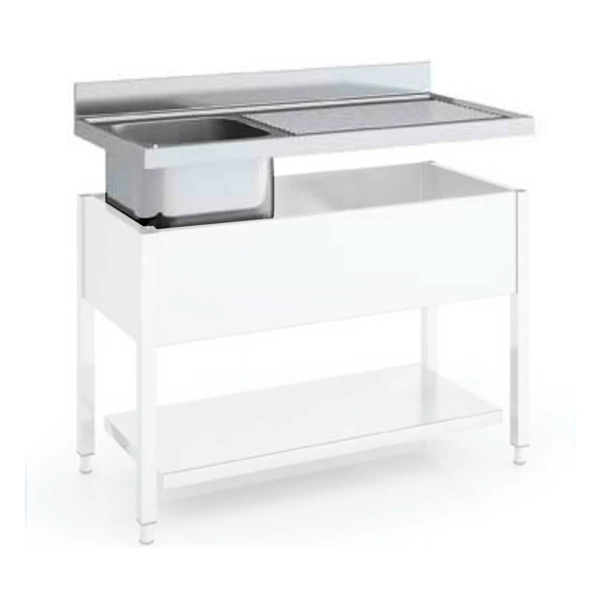Eratos Fregadero Gama 700 sin Bastidor - vista general