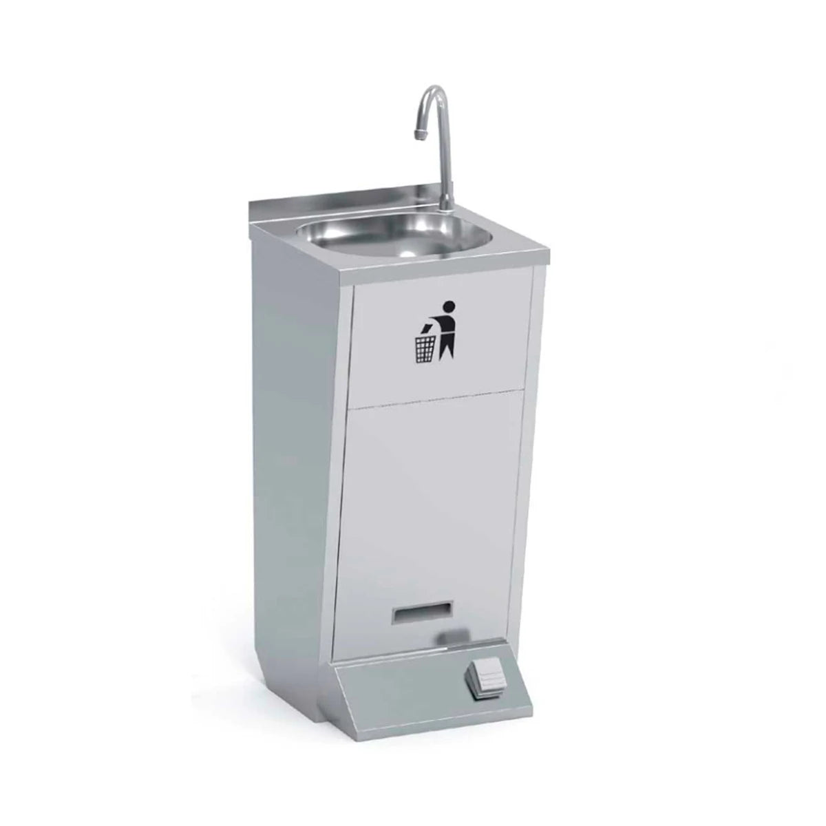 Eratos Lavamanos Autónomo Pulsador de Pie Eléctrico LPA-44E - vista general