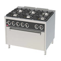 Fainca HR Cocina a Gas 6 fuegos con Horno Maxi Serie 750 - vista 1