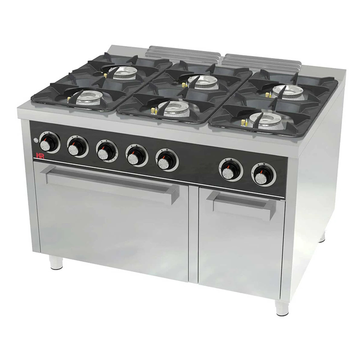 Fainca HR Cocina a Gas 6 fuegos con Horno Serie 900 - vista 1