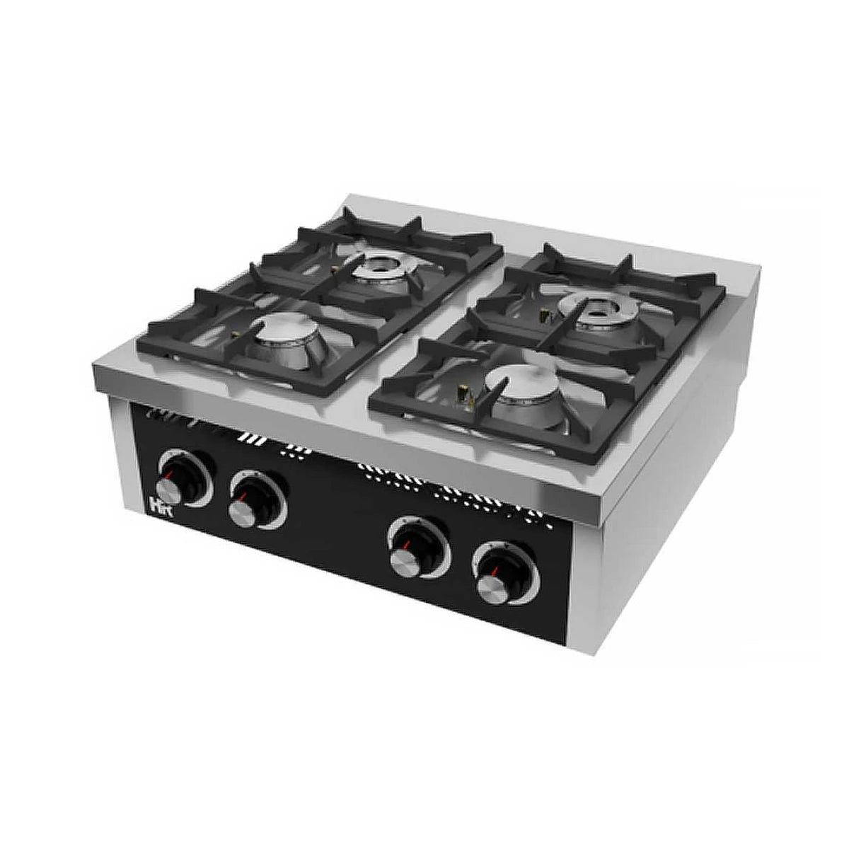 Fainca HR Cocina industrial a gas 4 fuegos Serie 750 Sobremesa C4F750S - vista 1