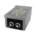 Fainca HR Cocina industrial a gas BASIC 2 fuegos Serie 600 Sobremesa CB2F600S - vista 1