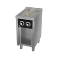 Fainca HR Cocina industrial a gas BASIC 2 fuegos Serie 750 con estante CB2F750E - vista 1