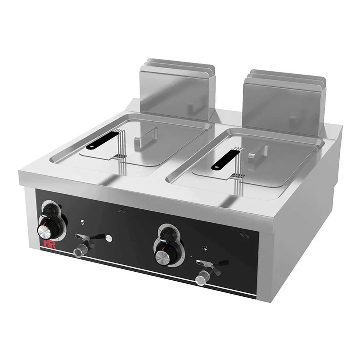 Fainca HR Freidora a gas doble 12+12 L sobremesa FDG12 Serie 750 - vista principal