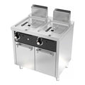Fainca HR Freidora a gas doble 8+8 L con estante FDG8L8L Serie 600 - vista principal
