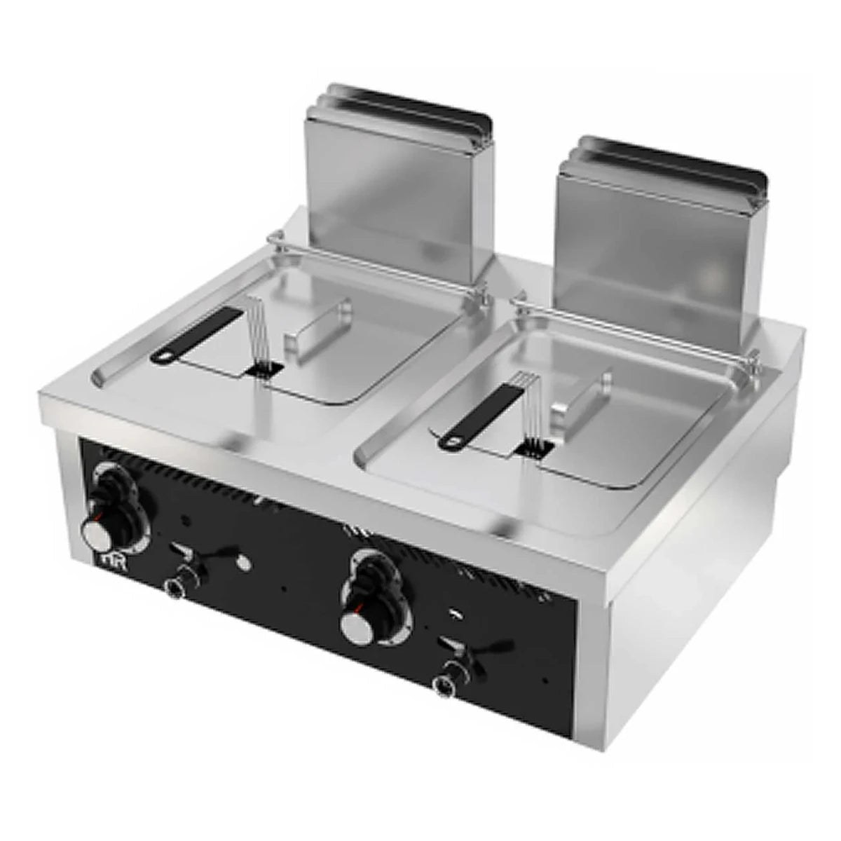 Fainca HR Freidora a gas doble 8+8 L sobremesa FDG8L8L Serie 600 - vista 1