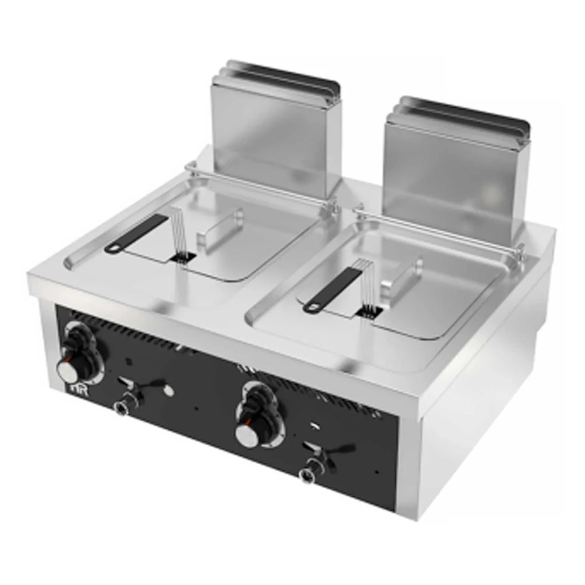 Fainca HR Freidora eléctrica alto rendimiento doble 10+10 L sobremesa FD10L Serie 600 - vista 1