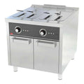 Fainca HR Freidora eléctrica doble 22+22 L con estante FD22L22L Serie 900 - vista principal