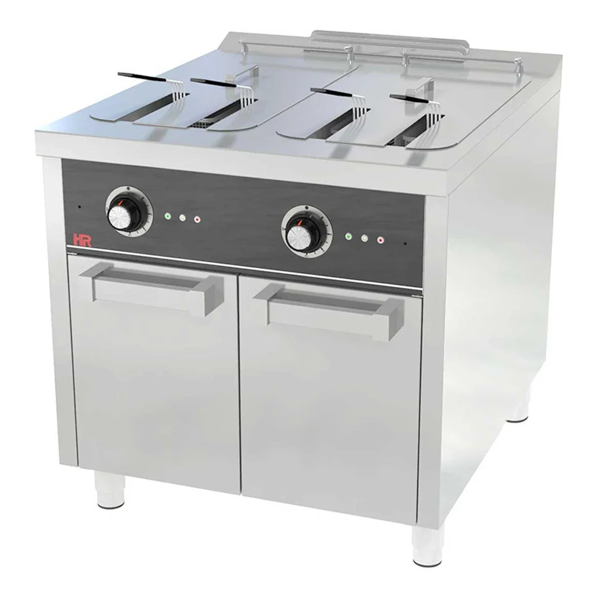 Fainca HR Freidora eléctrica doble 22+22 L con estante FD22L22L Serie 900 - vista principal