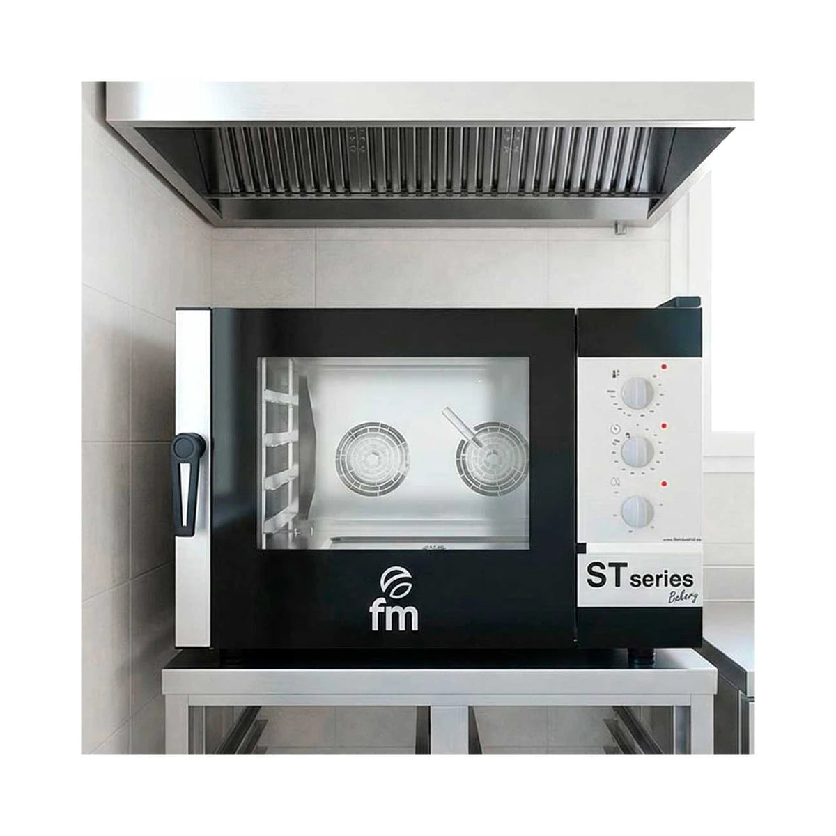 FM Horno mixto panadero STB 604 M 4 bandejas 600x400 mm o GN 1/1 - imagen 3