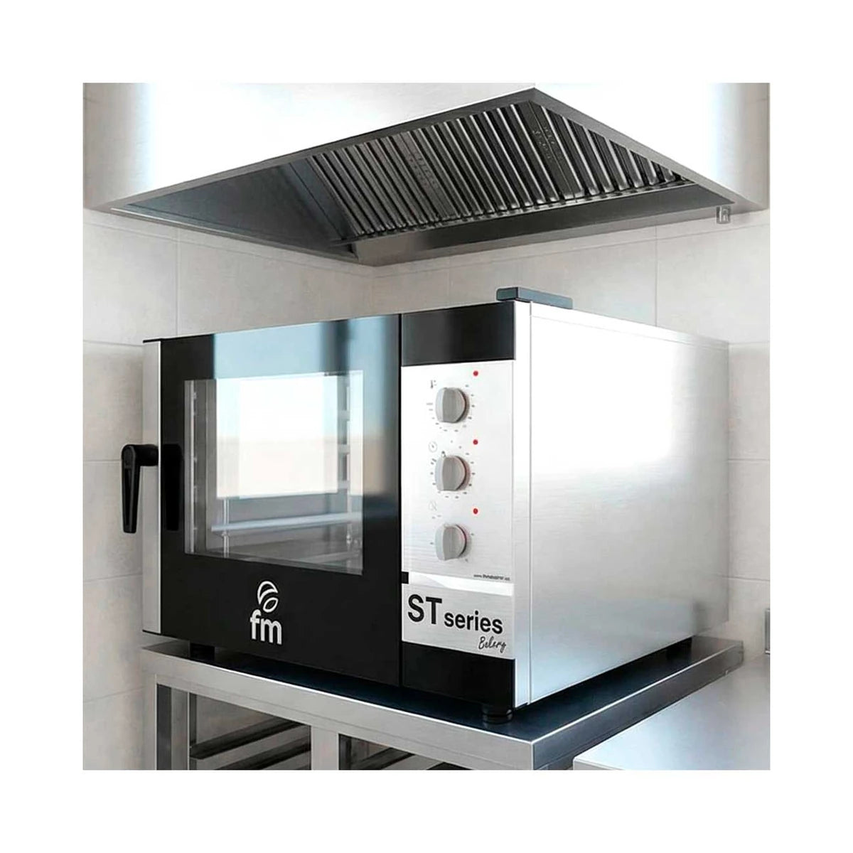 FM Horno mixto panadero STB 604 M 4 bandejas 600x400 mm o GN 1/1 - imagen 4