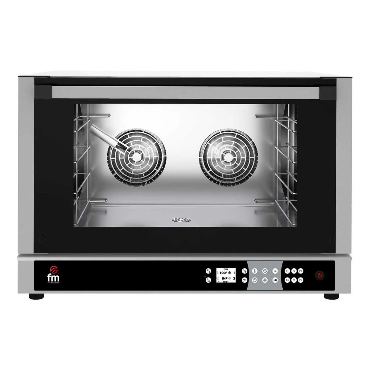 FM Horno panadero RXD 604 Plus V2.4 4 bandejas GN 1/1 - imagen 1