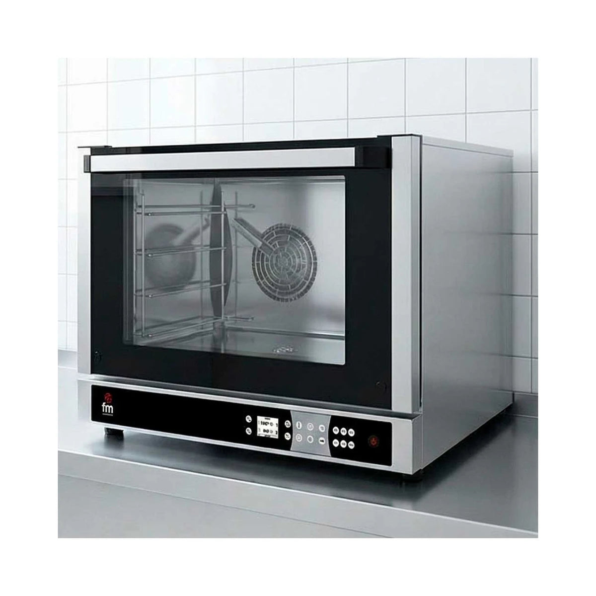 FM Horno panadero RXD 604 Plus V2.4 4 bandejas GN 1/1 - imagen 3
