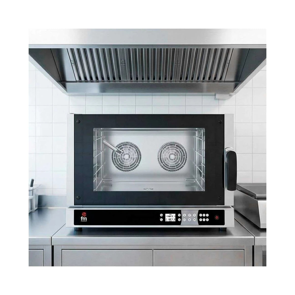 FM Horno panadero RXDL 604 Plus V2.4 4 bandejas 600x400 mm o GN 1/1 - imagen 3