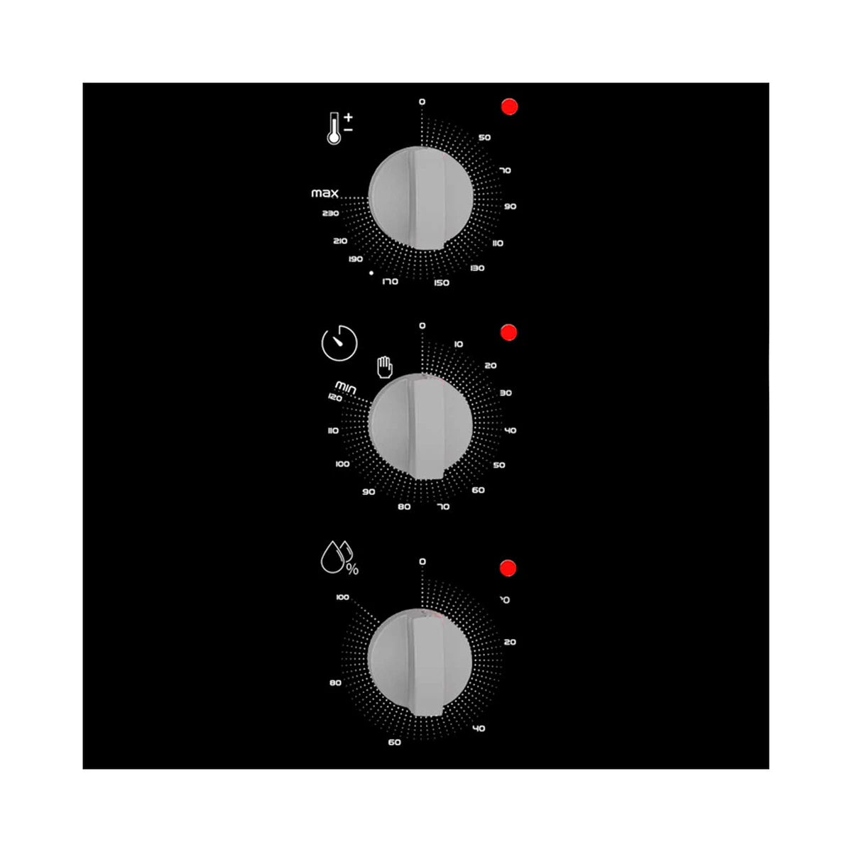FM Horno panadero STB 610 M Gas 10 bandejas 600x400 mm - imagen 3