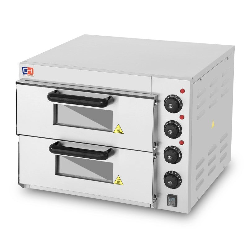 Horno de pizza eléctrico EP-2ST Pekín para 2 pizzas de 40 cm