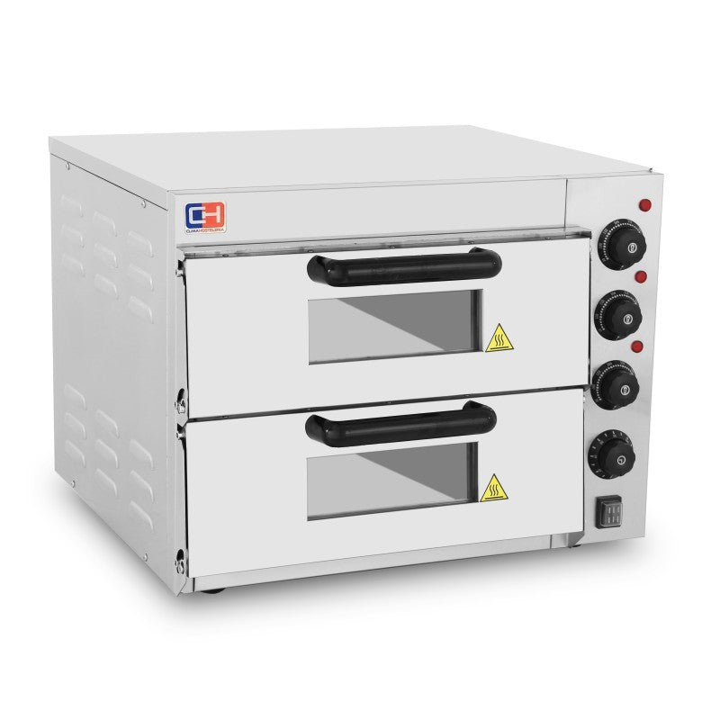 Horno de pizza eléctrico EP-2ST Pekín para 2 pizzas de 40 cm vista 3