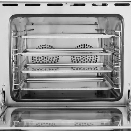 Horno eléctrico snack de convección CO-4F con 4 bandejas 435x315 mm para bares, cafeterías y cocinas profesionales