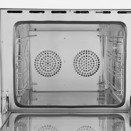 CLIMAHOSTELERIA - Horno Eléctrico Snack de Convección 4 Bandejas 435x315 mm CO-4F