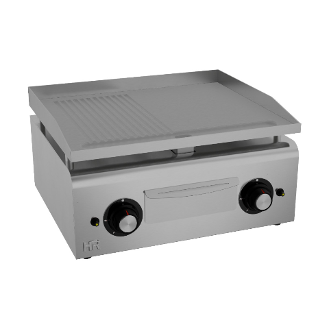 HR Fainca PLC600RTRN plancha profesional Rectificada ranurada 15 mm 600 mm
