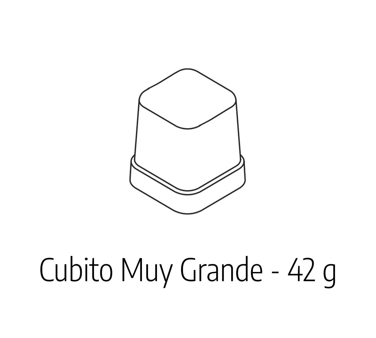 Infrico - Máquina Hielo FHCM300A | Cubito Muy Grande 42 g