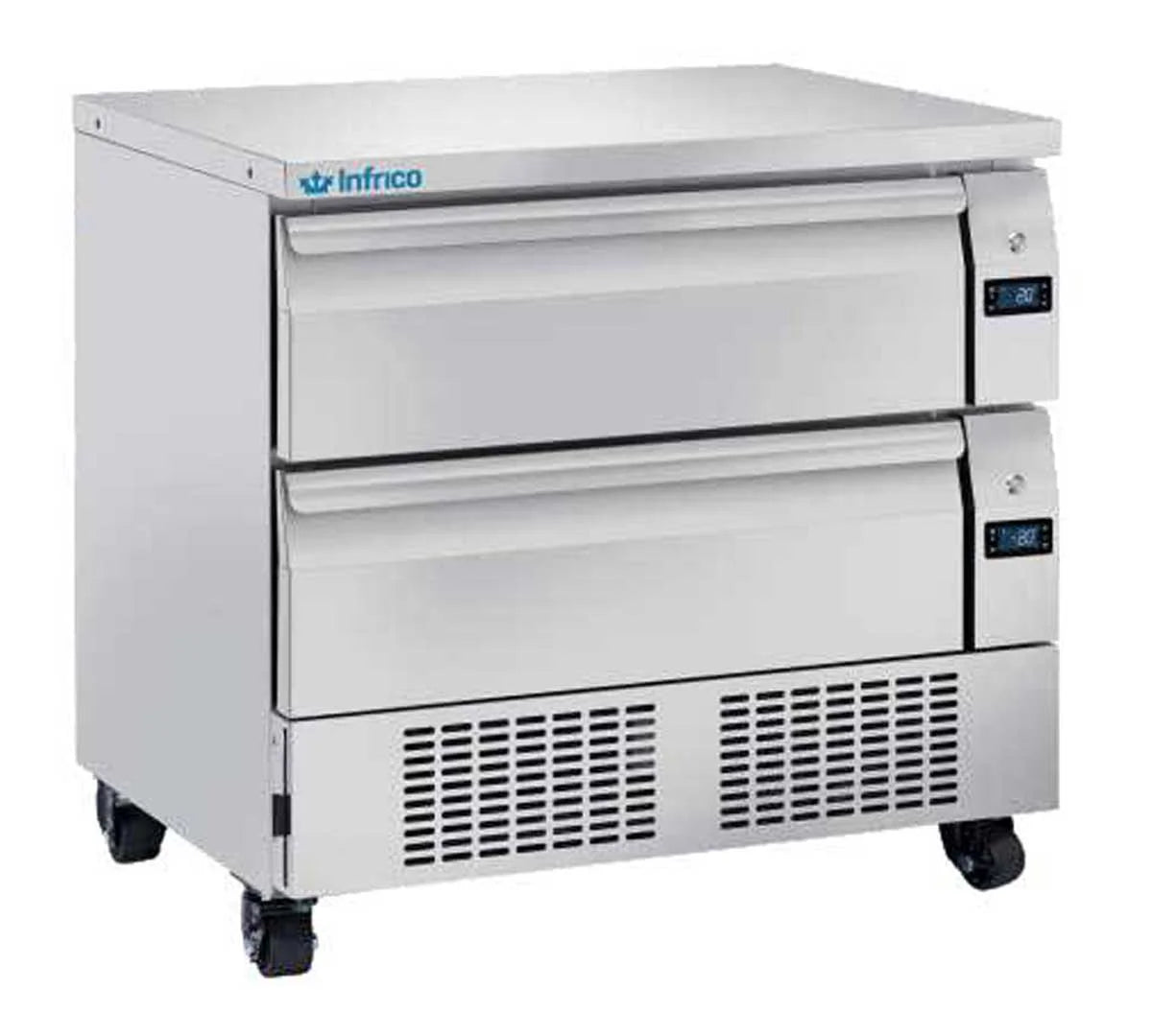 Infrico Mesa con Cajones GN 1/1 Doble Temperatura DTCF – 01