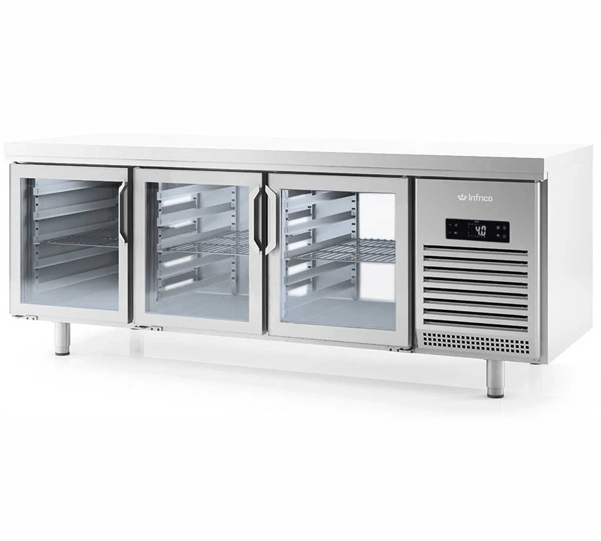 Infrico Mesa Refrigerada Pastelería Puertas Pasantes MR PDCR – 01