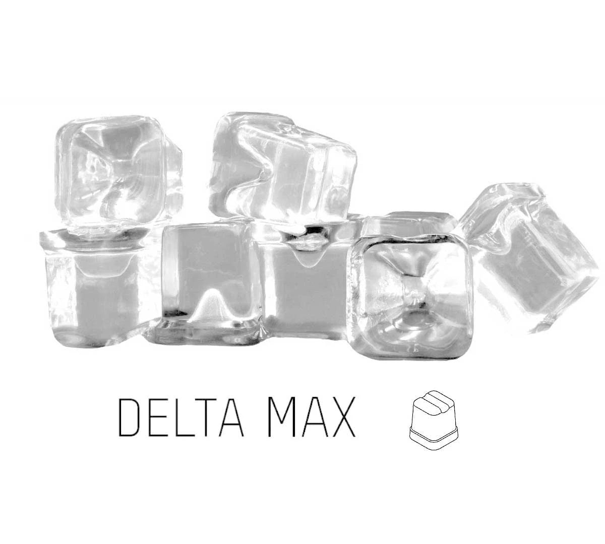 Cubitos de hielo Delta Max de ITV para hostelería.