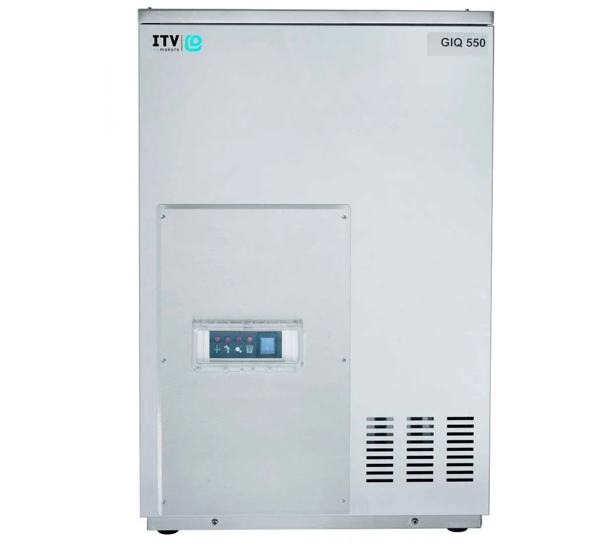 ITV máquina de hielo IQ 550 Split + Unidad Remota para hostelería. Vista general.
