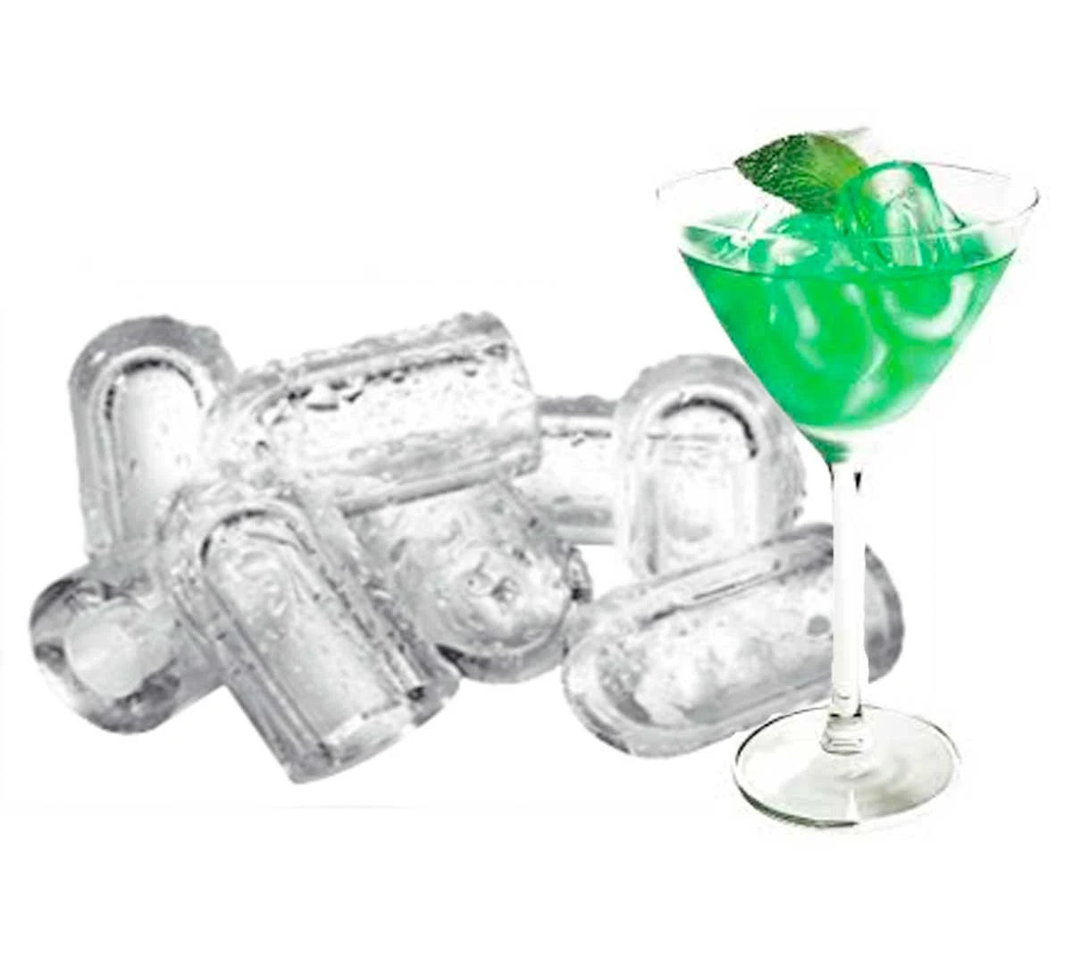 ITV máquina de hielo Quasar 20C Plus para hostelería. Detalle del tipo de hielo.