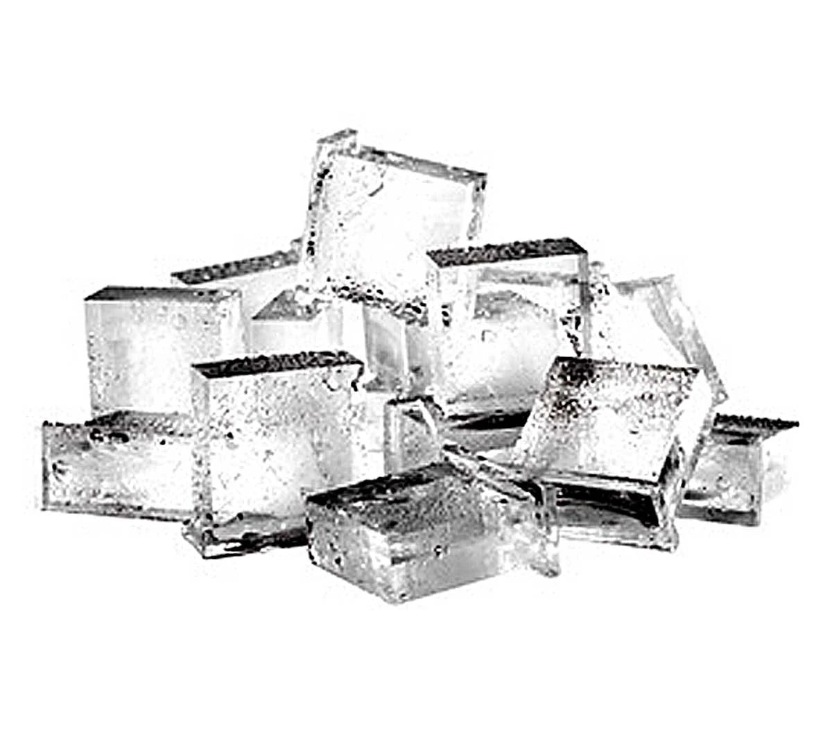 ITV Máquina Hielo Spika Modular MS220 Aire: detalle del hielo que fabrica.