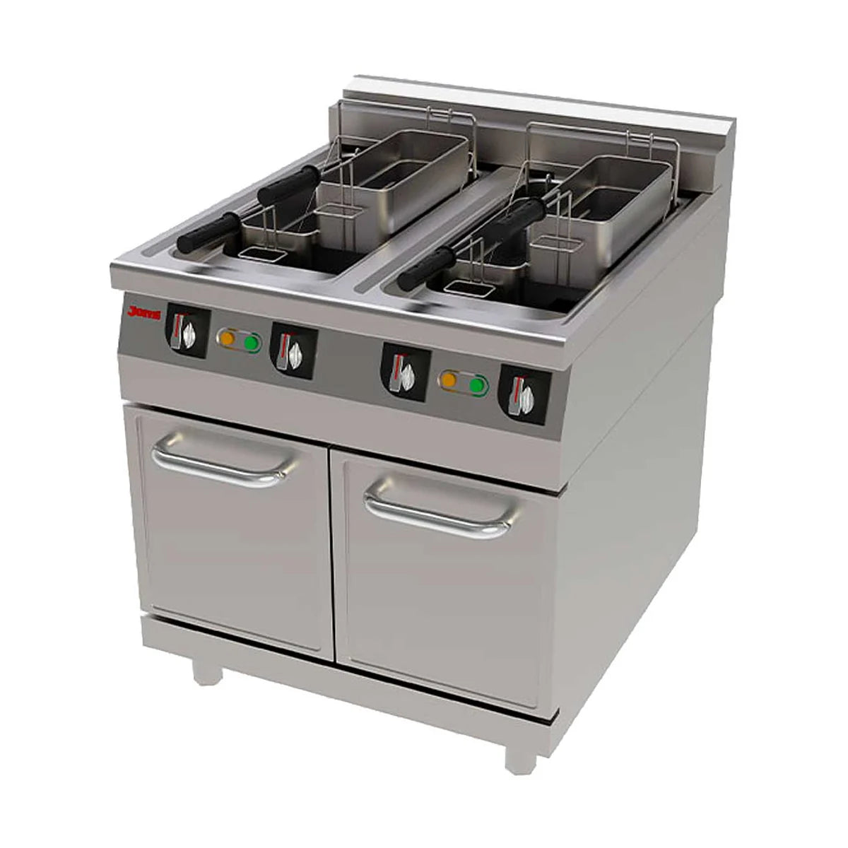 Jemi Serie 900 EV Freidora Eléctrica FRE9 Doble FRE90 - 2 Cubas 23 litros