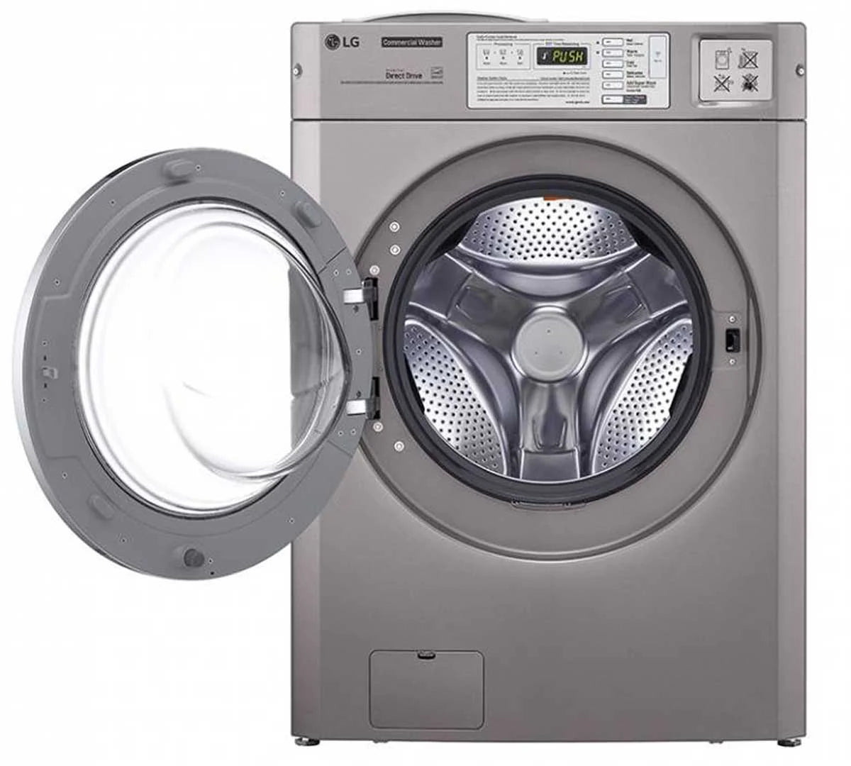 Lavadora comercial LG Titan 15 kg Side by Side no apilable