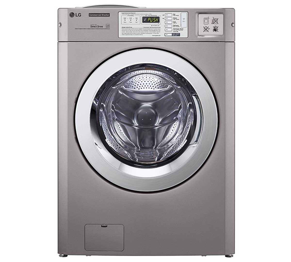 Lavadora comercial LG Titan 15 kg Side by Side no apilable